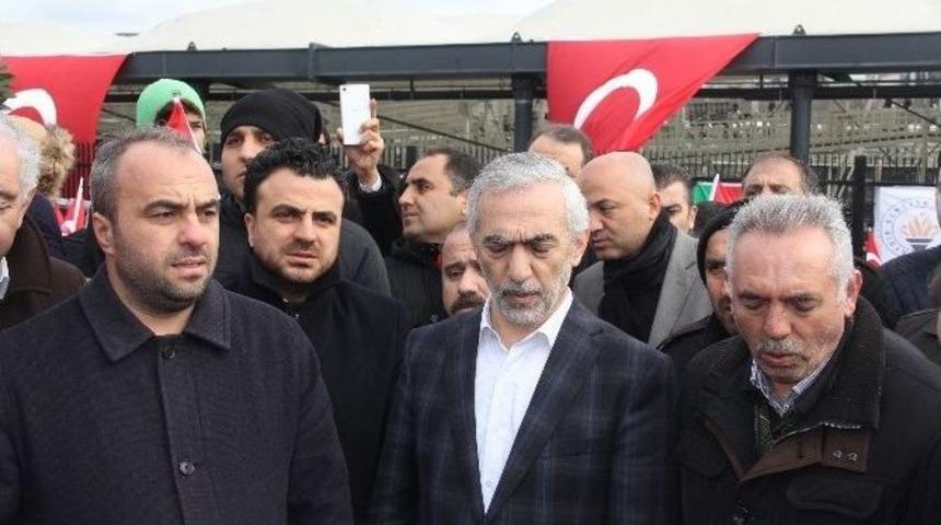 Kağıthane Belediye Başkanı Fazlı Kılı&ccedil; Şehitler Tepesi&rsquo;nde