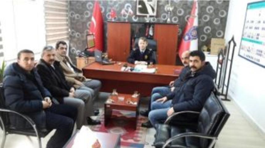 T&uuml;rk Eğitim-sen&rsquo;den Emniye&rsquo;te Taziye Ziyareti