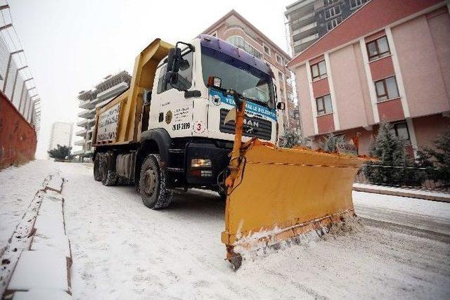 Yenimahalle Karla Mücadeleden Tam Not Aldı 2