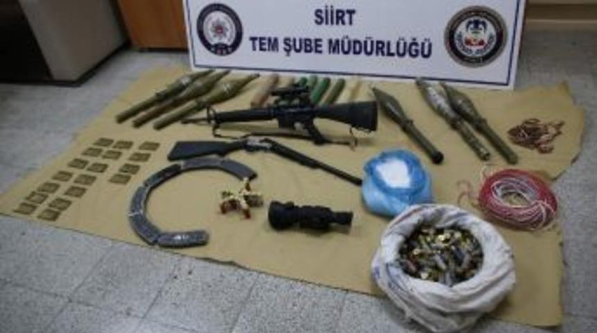 Siirt&rsquo;te Pkk&rsquo;ya Ait M&uuml;himmat Ele Ge&ccedil;irildi