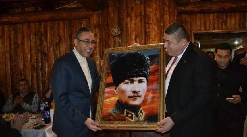 Kaymakam &Ccedil;ağlar&rsquo;a Veda Yemeği D&uuml;zenlendi