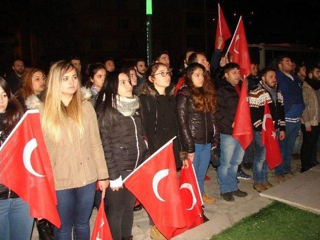 Çatalzeytin’de “teröre Hayır” Yürüyüşü Düzenlendi