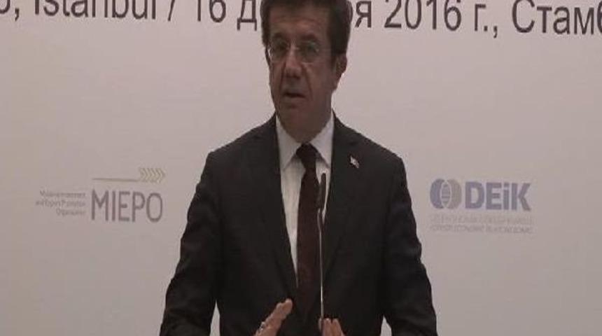 Bakan Zeybekci "t&uuml;rkiye-Moldova İş Forumu"nda Konuştu