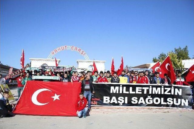 A&uuml; Taraftar Gruplarından Ter&ouml;r Protestosu 2
