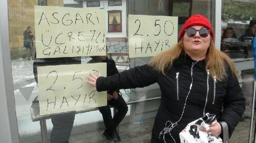 &Ccedil;orum'da Tek Kişilik, Zam Protestosu