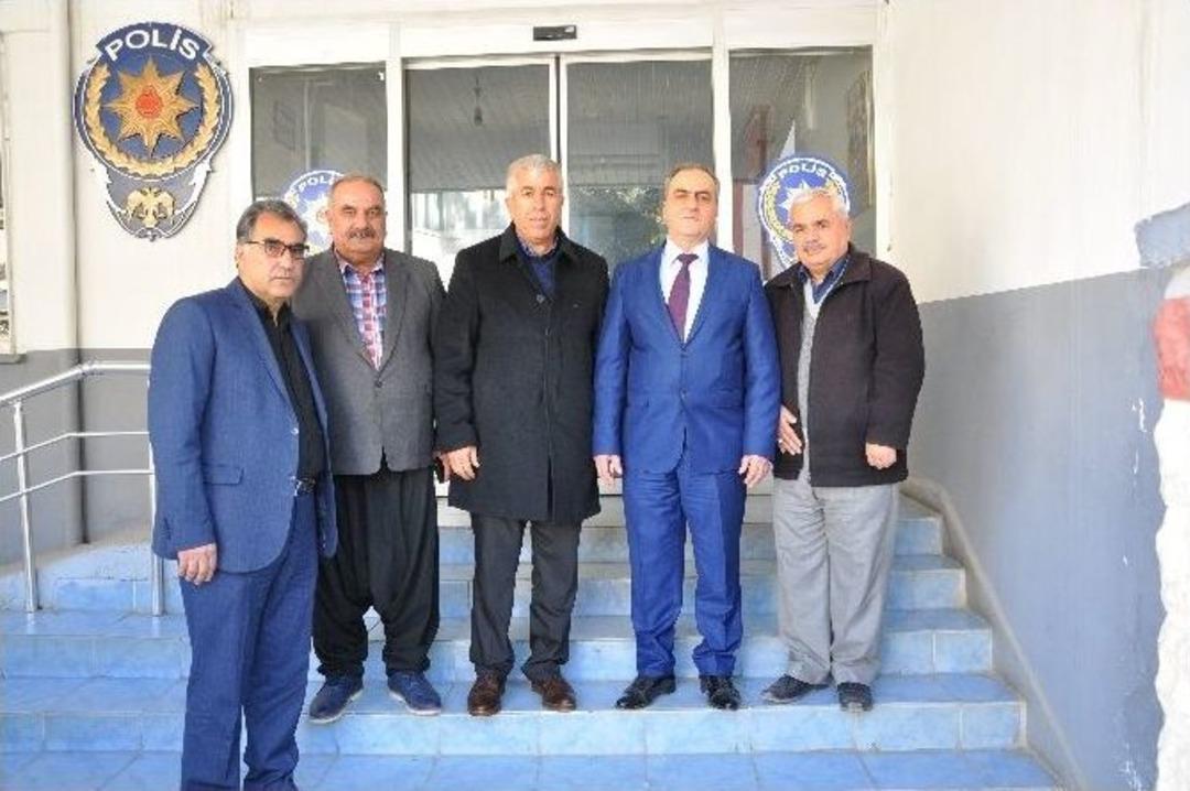 Mhp İl&ccedil;e Teşkilatından Emniyet M&uuml;d&uuml;rl&uuml;ğ&uuml;ne Ziyaret