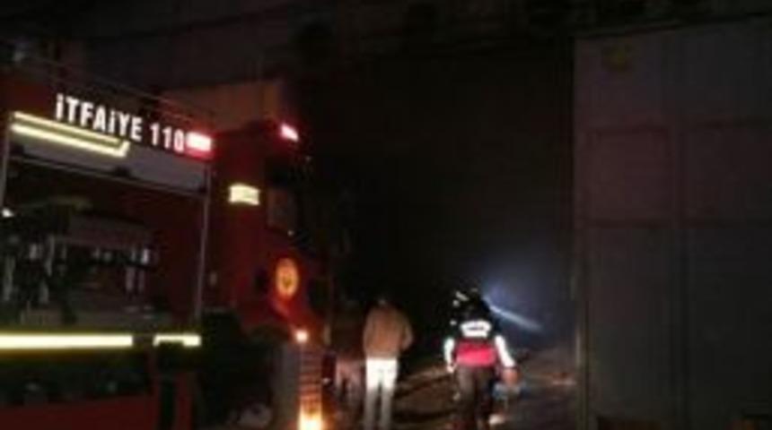 Organize Sanayide Korkutan Yangın