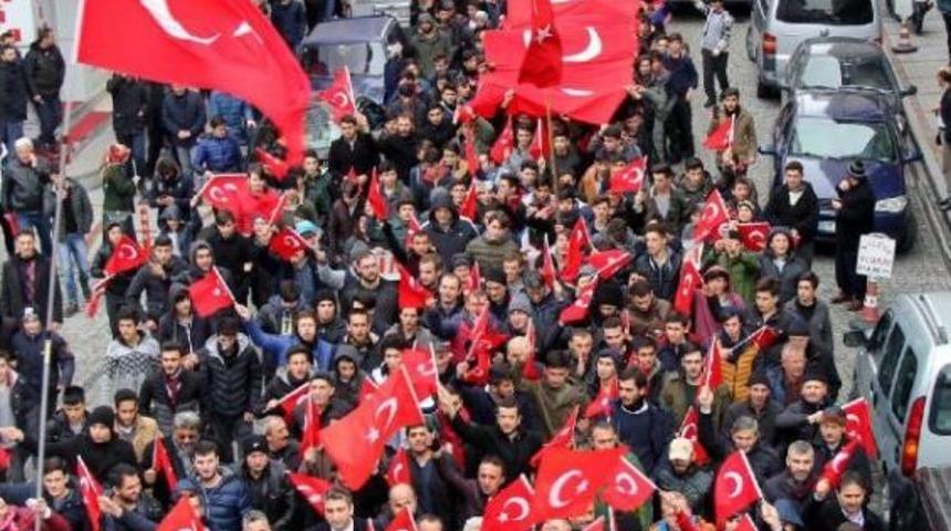 Rize&rsquo;De Ter&ouml;re Tepki Eylemi