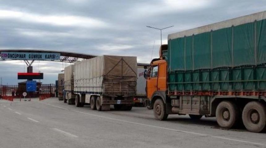 Bm Yardım Konvoyu, Kilis'ten Suriye'ye Ge&ccedil;iş Yaptı