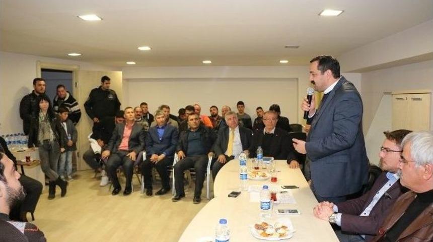 S&uuml;mer Mahalle Toplantılarına Katıldı