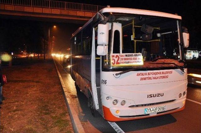 Antalya’da Otobüs Şoförüne Tekmeli Tokatlı Saldırı