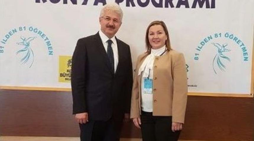 Fedakar &Ouml;ğretmene Başarı Belgesi