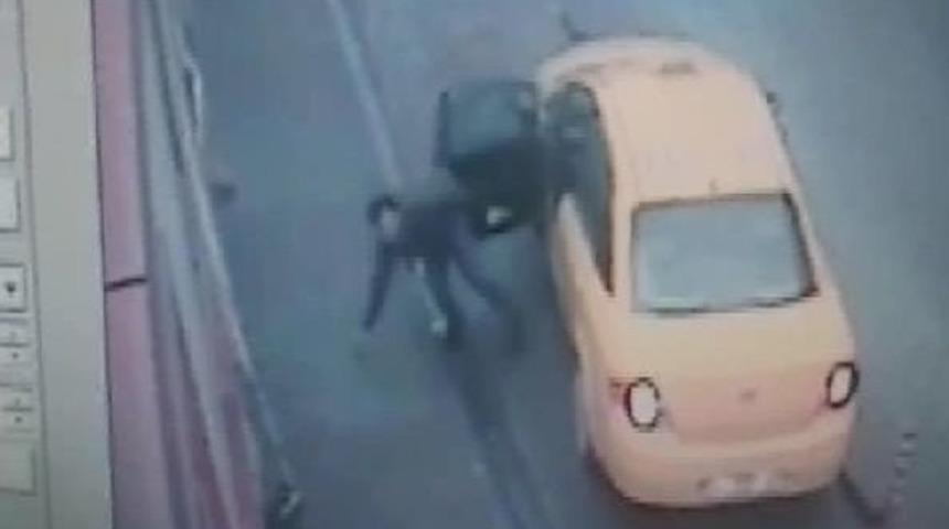 Taksiciye 'kısa Mesafe' Kurşunu Kamerada