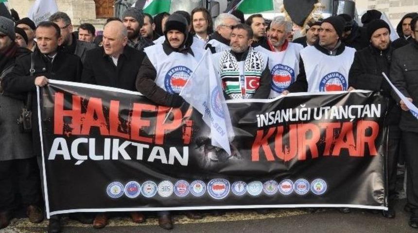 Sivas&rsquo;tan Halep&rsquo;e 9 Tır Yardım G&ouml;nderildi