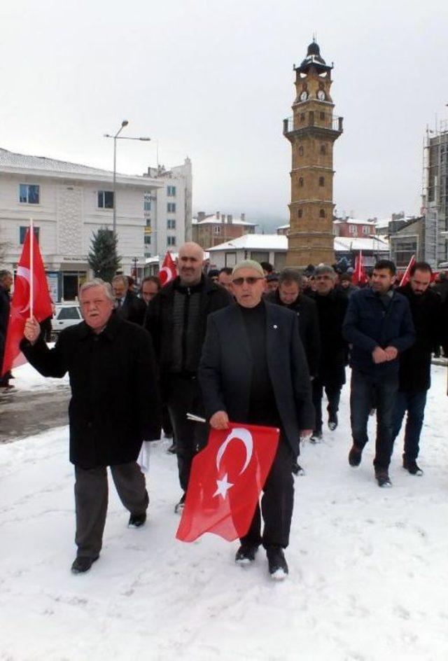 Yozgat'ta Teröre Tepki Yürüyüşleri