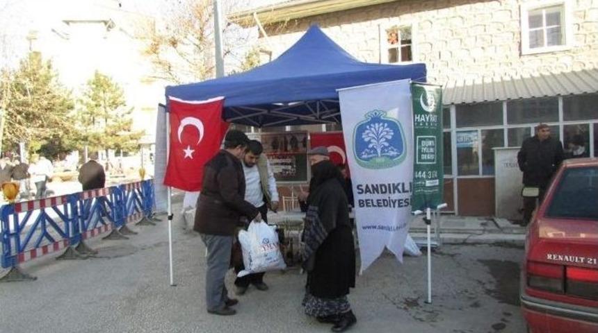 Sandıklı&rsquo;dan, Halep&rsquo;e Yardım Seferberliği