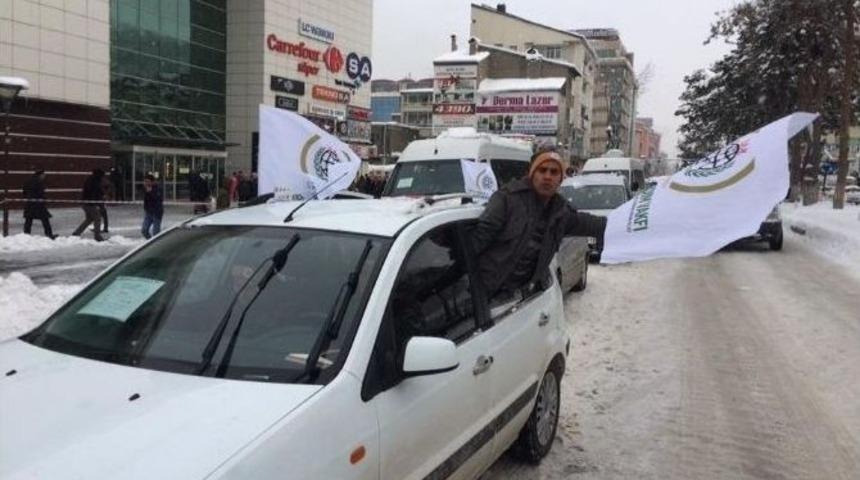 Halep Konvoyu Bitlis&rsquo;ten Yola &Ccedil;ıktı