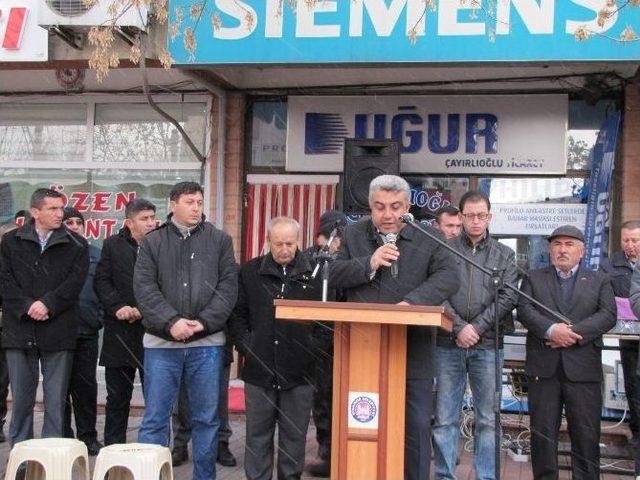 Hisarcık’ta Teröre Lanet Mitingi Ve Yürüyüşü