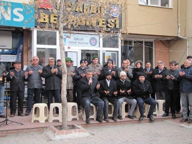 Hisarcık’ta Teröre Lanet Mitingi Ve Yürüyüşü