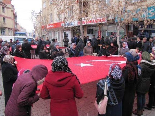 Hisarcık'ta Teröre Lanet Yürüyüşü