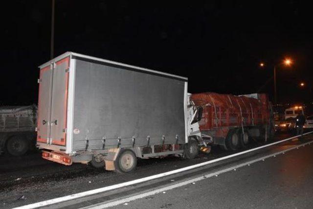 Yakıtı Biten Kamyon Kazaya Neden Oldu: 1 Ölü