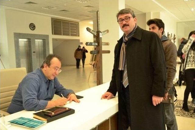 Tayfun Talipoğlu Biga &rsquo;da &Ouml;ğrencilerle Buluştu 1