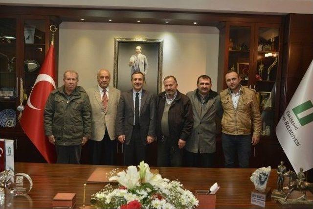 Başkan Ata&ccedil;&rsquo;a &Ccedil;eşitli Ziyaretler 1