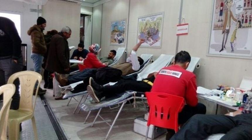 İdil&rsquo;de Kan Bağış Kampanyası
