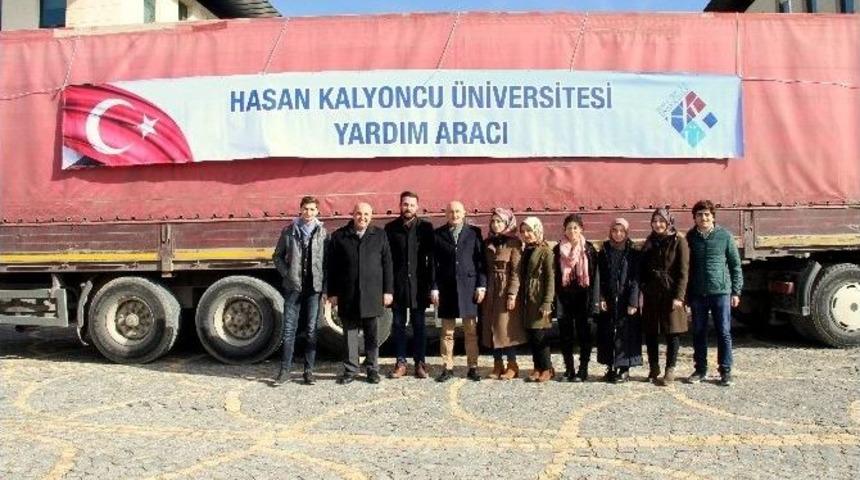 &Uuml;niversite &Ouml;ğrencilerinden Halep&rsquo;e Yardım Eli