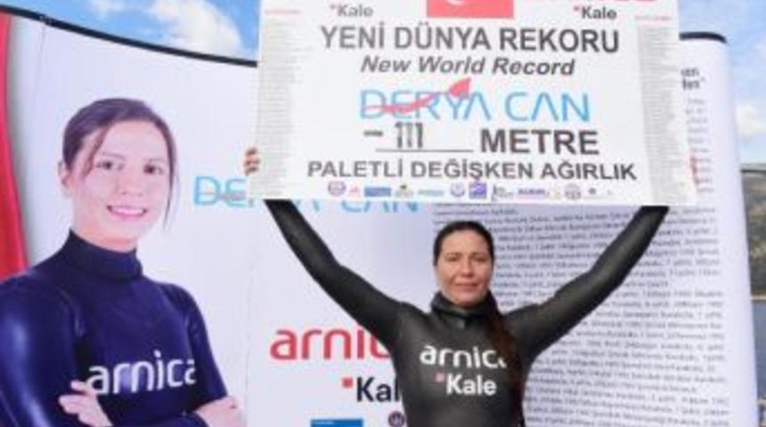 Derya Can'dan D&uuml;nya Rekoru (Yeniden) (2)