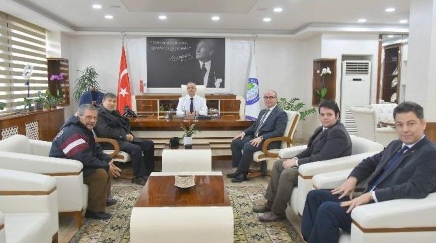 Başkan Kayda, Sanko Y&ouml;netimini Ağırladı