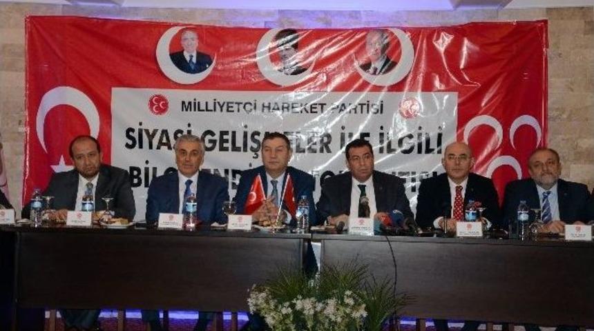 Tanrıkulu: &ldquo;ter&ouml;r Yurt Sathına Yayıldı, Siyasi &Ccedil;ekişmeleri Bırakmalıyız"