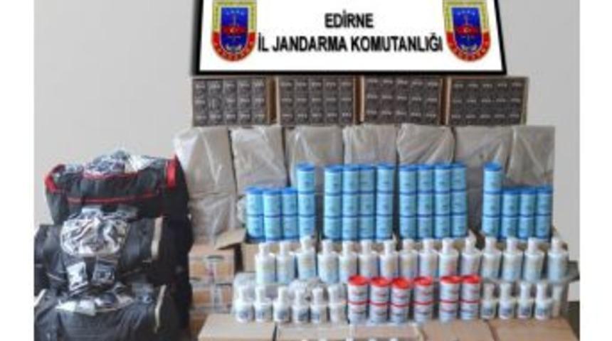 Durdurulan Ara&ccedil;ta G&uuml;mr&uuml;k Ka&ccedil;ağı Malzemeler Ele Ge&ccedil;irildi