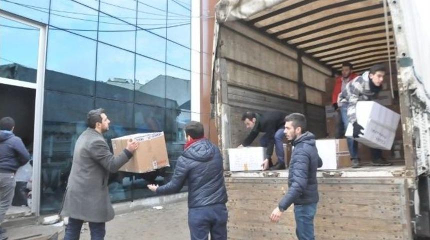 Ak Parti Gen&ccedil;lik Kollarından Halep&rsquo;e Yardım Eli