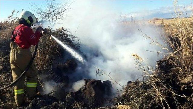 K&ouml;rfez İl&ccedil;elerinde Korkutan Yangınlar 1