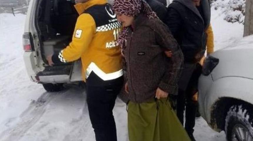Doğum Sancısı &Ccedil;eken Kadına 17 Saate Ulaşıldı