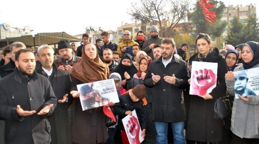 Aydın&rsquo;da Ter&ouml;re Sessiz Eylem