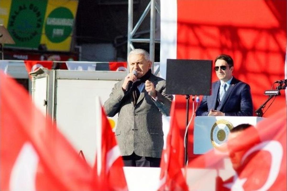 Başbakan Yıldırım: "bu M&uuml;cadele, Tek Kişi Kalıncaya Kadar Devam Edecek"