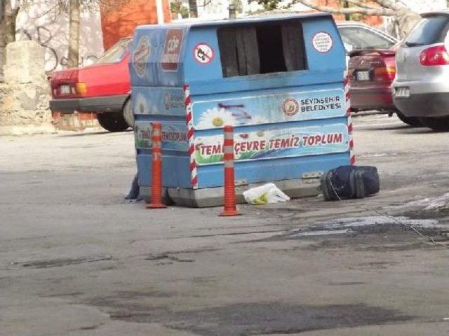 Seydişehir'de Çöpe Atılan Çanta, Bomba Paniğine Neden Oldu