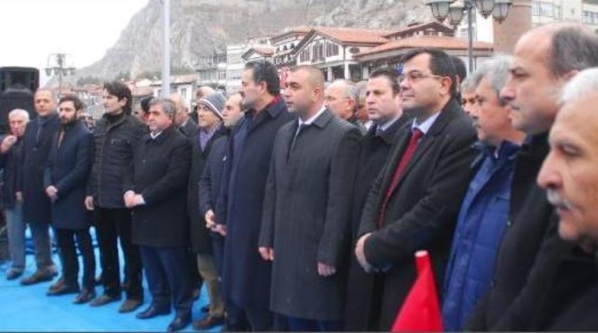 Amasya&rsquo;Da Ter&ouml;re Lanet I&ccedil;in 5 Bin Kişi Y&uuml;r&uuml;d&uuml;