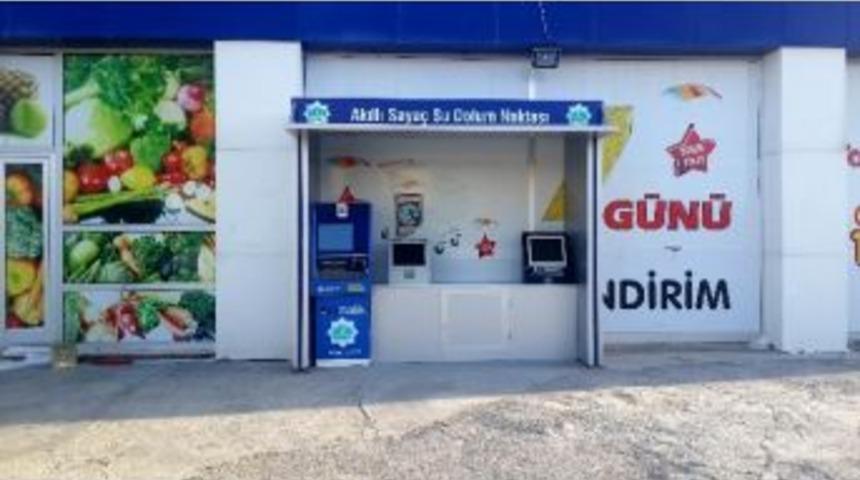 Aksaray Belediyesi Toki B&ouml;lgesine De Akıllı Saya&ccedil; Su Dolum Noktası Oluşturdu