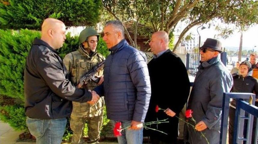 &Ccedil;eşme&rsquo;de Saldırıların Ardından Taziye Ziyareti