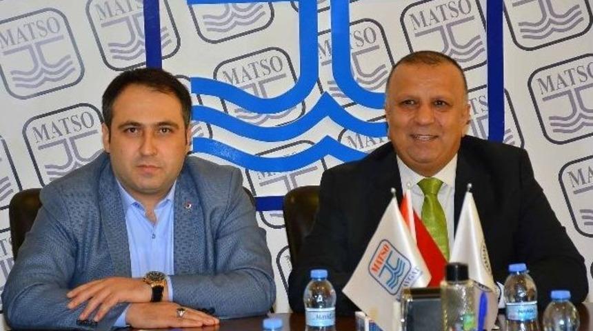Mhp İl Başkanı Aksoy, Matso Başkanı Boztaş&rsquo;ı Ziyaret Etti