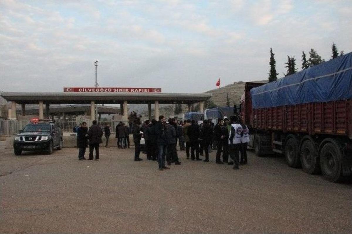 Yardım Tırları Halep&rsquo;e Hareket Etti