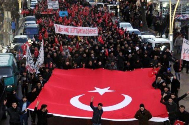 Tokat'ta Teröre Tepki Yürüyüşü