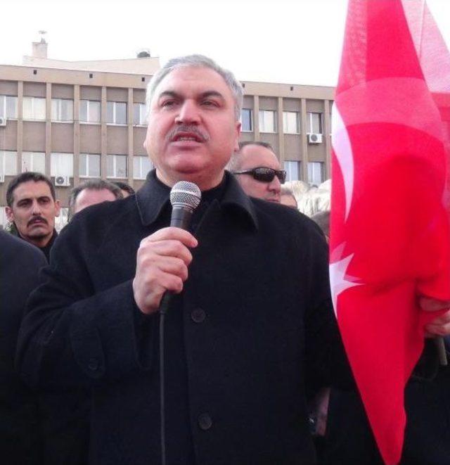 Uşak Şehitler Için Tek Yürek Oldu 2