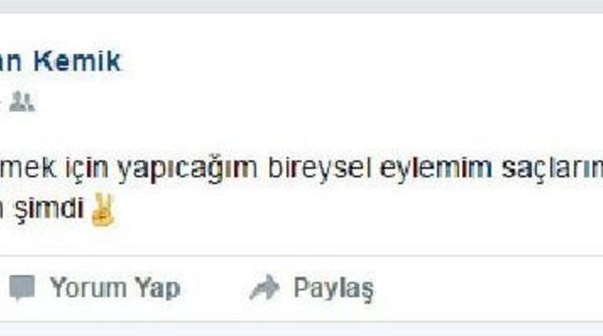 1 &Ccedil;ocuk Annesi Ter&ouml;re Tepki Amacıyla Sa&ccedil;larını 'sıfır Numara Tıraş' Ettirdi