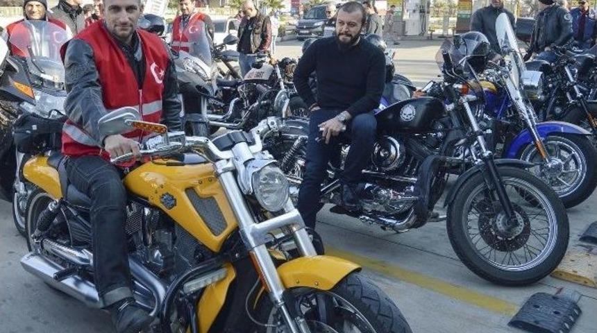 Hamile Kadına Darp Olayının Mağduruna Motosikletli Destek