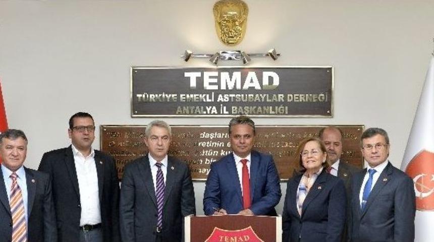 Muratpaşa Belediye Başkanı Uysal&rsquo;da Temad&rsquo;a Ziyaret