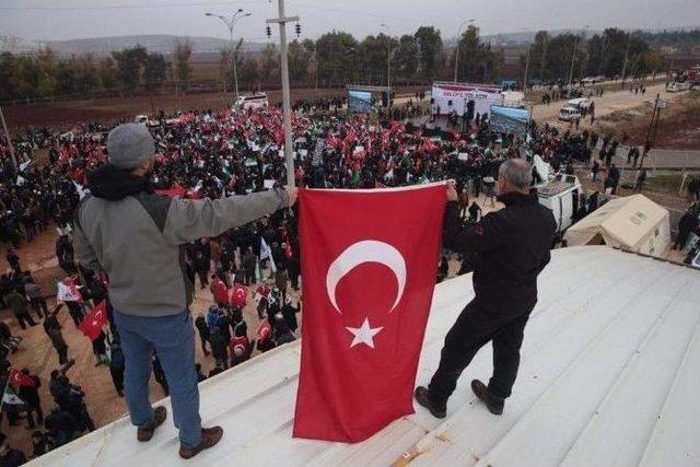 Adıyaman’dan “halep’e Yol Açın” Konvoyuna Büyük Katılım 1